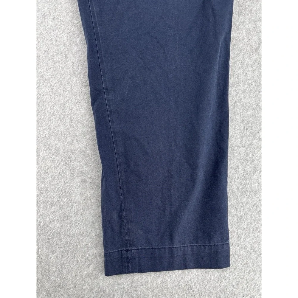 Polo Ralph Lauren Straight Fit Navy Chino Pants 33x29 Stretch